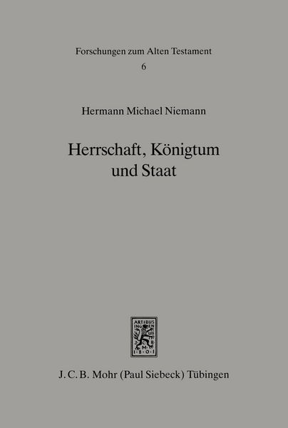 Produktbild: Herrschaft, K&ouml;nigtum und Staat