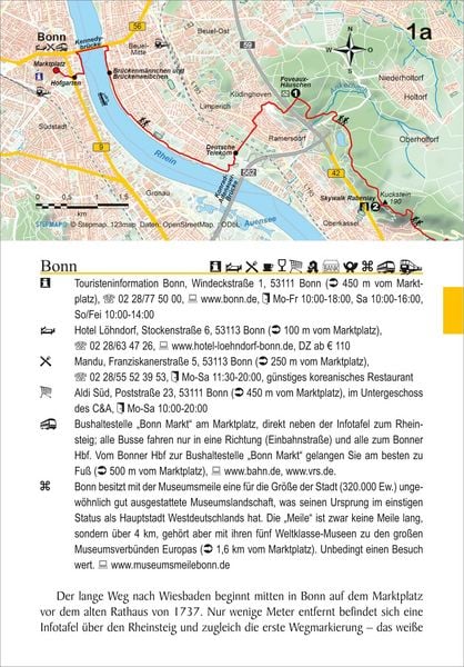 Produktbild: Rheinsteig von Bonn nach Wiesbaden
