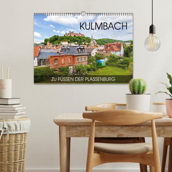 Produktbild: Kulmbach - zu F&uuml;&szlig;en der Plassenburg (Wandkalender 2026 DIN A3 quer), CALVENDO Monatskalender