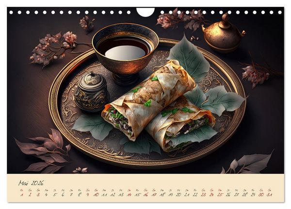 Produktbild: Gothic Food (Wandkalender 2026 DIN A4 quer), CALVENDO Monatskalender