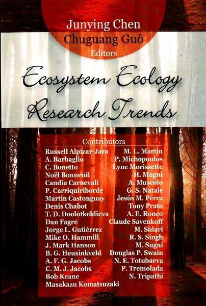 Produktbild: Ecosystem Ecology Research Trends