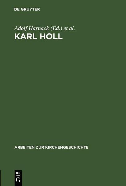 Produktbild: Karl Holl