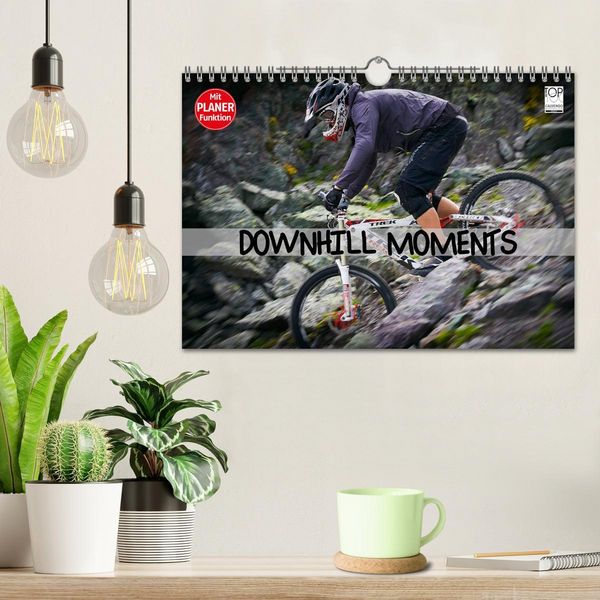 Produktbild: Downhill Moments (Wandkalender 2026 DIN A4 quer), CALVENDO Monatskalender
