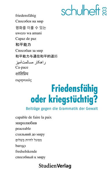 Produktbild: schulheft 3/26 &ndash; 203