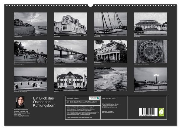 Produktbild: Ein Blick das Ostseebad K&uuml;hlungsborn (hochwertiger Premium Wandkalender 2026 DIN A2 quer), Kunstdruck in Hochglanz