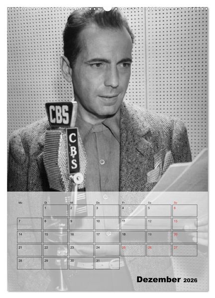 Produktbild: Filmstars - Legenden der goldenen Filmjahre (hochwertiger Premium Wandkalender 2026 DIN A2 hoch), Kunstdruck in Hochglanz