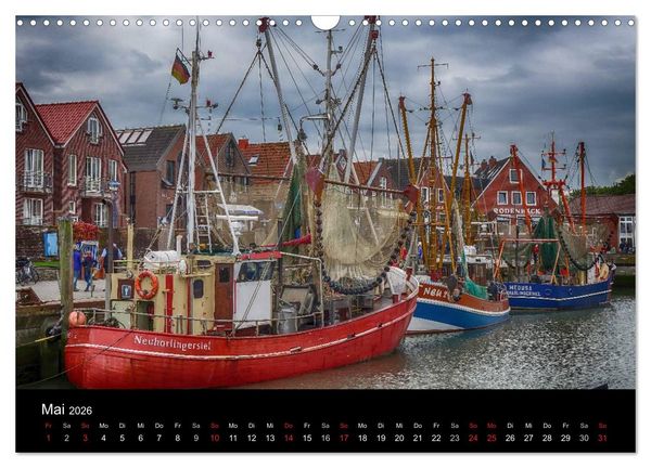 Produktbild: Im Norden - An der Nordsee in Deutschland (Wandkalender 2026 DIN A3 quer), CALVENDO Monatskalender