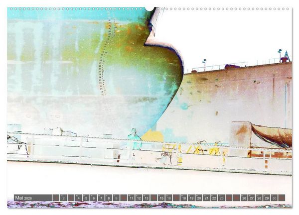 Produktbild: Photo-Art / Hamburg Hafen (hochwertiger Premium Wandkalender 2026 DIN A2 quer), Kunstdruck in Hochglanz