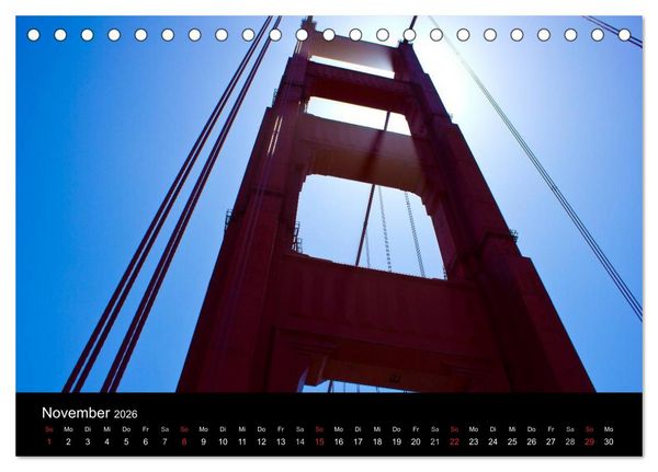 Produktbild: USA - Der Westen (Tischkalender 2026 DIN A5 quer), CALVENDO Monatskalender