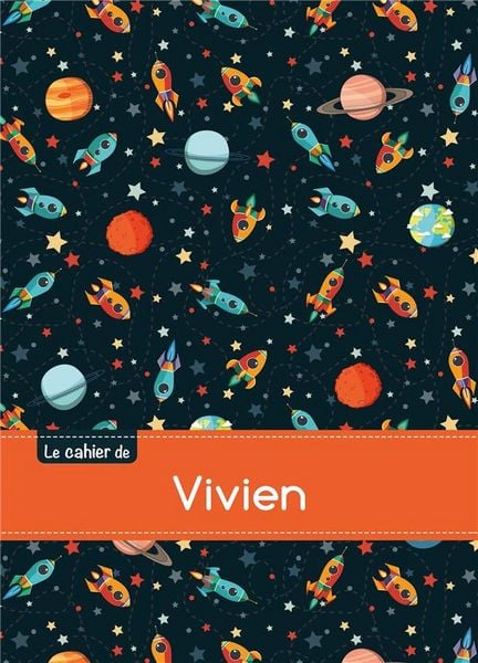 Produktbild: Cahier vivien seyes,96p,a5 espace