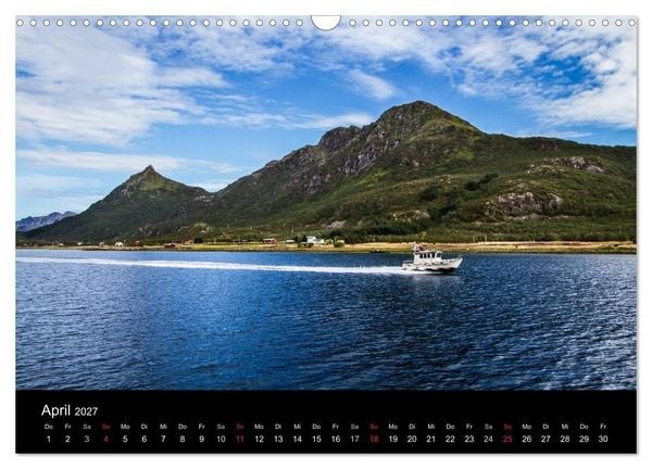 Produktbild: N&ouml;rdliches Norwegen (Wandkalender 2027 DIN A3 quer), CALVENDO Monatskalender