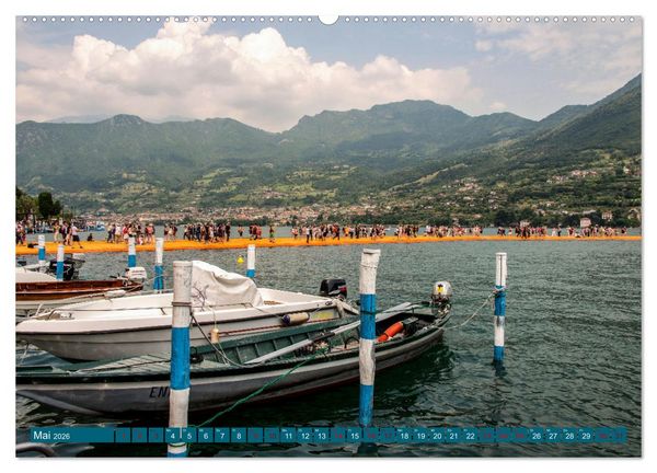 Produktbild: Iseo-See (Wandkalender 2026 DIN A2 quer), CALVENDO Monatskalender