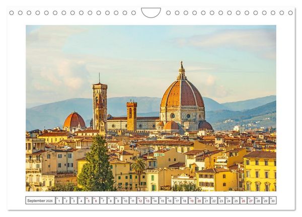 Produktbild: Florenz - Reiseziel in der Toskana (Wandkalender 2026 DIN A4 quer), CALVENDO Monatskalender