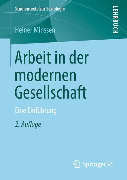 Produktbild: Arbeit in der modernen Gesellschaft