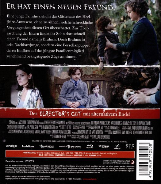 Produktbild: Brahms: The Boy II - Directors Cut