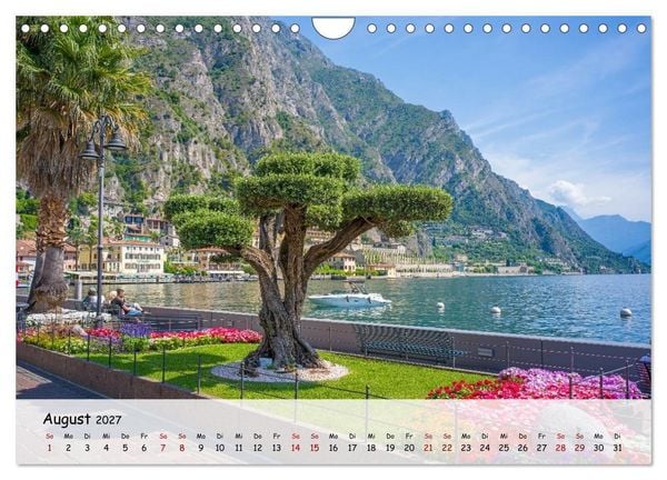 Produktbild: Limone sul Garda - Traumhaftes St&auml;dtchen am Gardasee (Wandkalender 2027 DIN A4 quer), CALVENDO Monatskalender