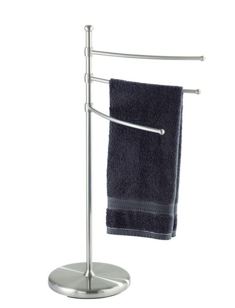 Produktbild: Handtuchst&auml;nder Mod. Adiamo mit 3 Armen, h&ouml;henverstellbare Handtucharme
