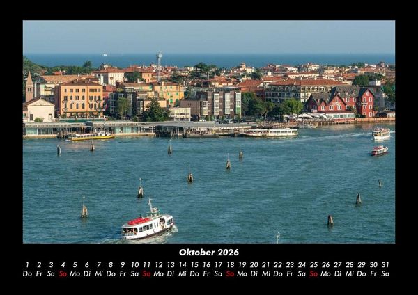 Produktbild: Sensation Italien 2026 Fotokalender DIN A3