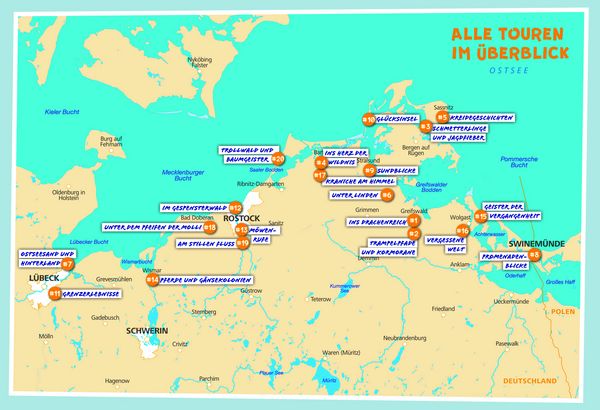 Produktbild: DUMONT Radelzeit an der Ostsee in Mecklenburg-Vorpommern