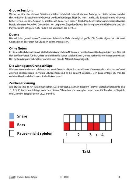 Produktbild: Erlebnis Cajon Schule (mit MP3-CD)