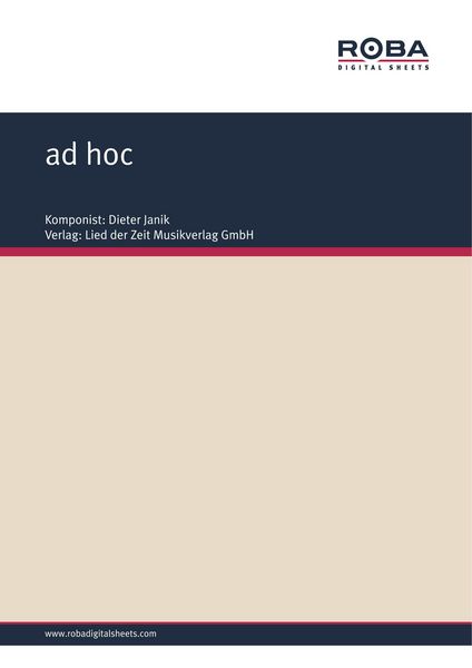 Produktbild: Ad hoc