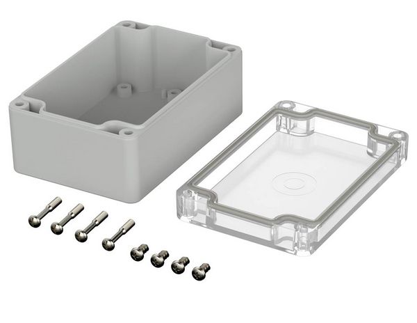 Produktbild: Bopla EUROMAS M 215 G 02215100 Industrie-Geh&auml;use 120 x 80 x 55 Polycarbonat Lichtgrau (RAL 7035) 1 St.
