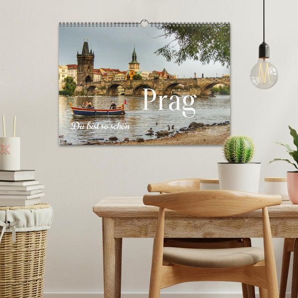 Produktbild: Prag. Du bist so sch&ouml;n (Wandkalender 2027 DIN A3 quer), CALVENDO Monatskalender
