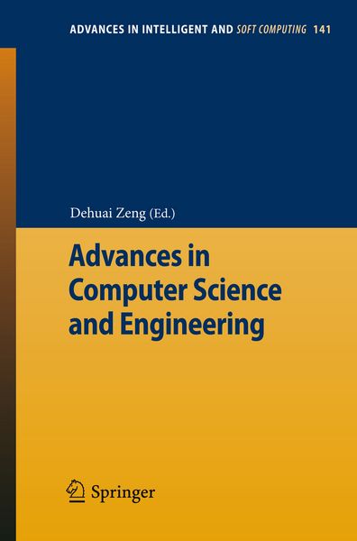 Produktbild: Advances in Computer Science and Engineering