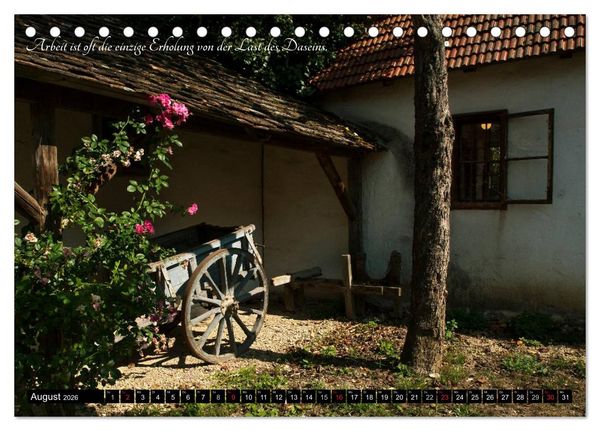 Produktbild: Seinerzeit (Tischkalender 2026 DIN A5 quer), CALVENDO Monatskalender
