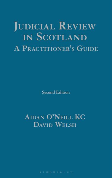 Produktbild: Judicial Review in Scotland