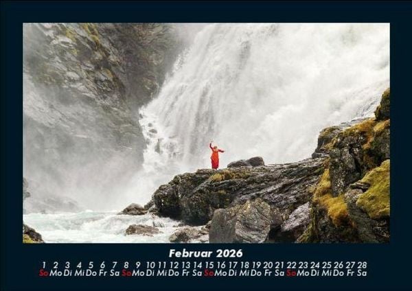 Produktbild: Wasserf&auml;lle 2026 Fotokalender DIN A5