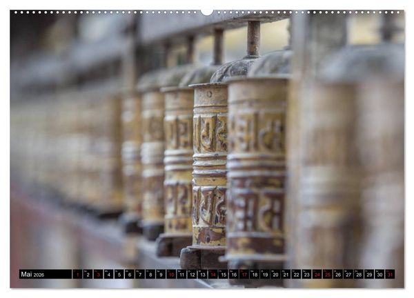Produktbild: Lichtmomente - Eine Reise durch Nepal (hochwertiger Premium Wandkalender 2026 DIN A2 quer), Kunstdruck in Hochglanz