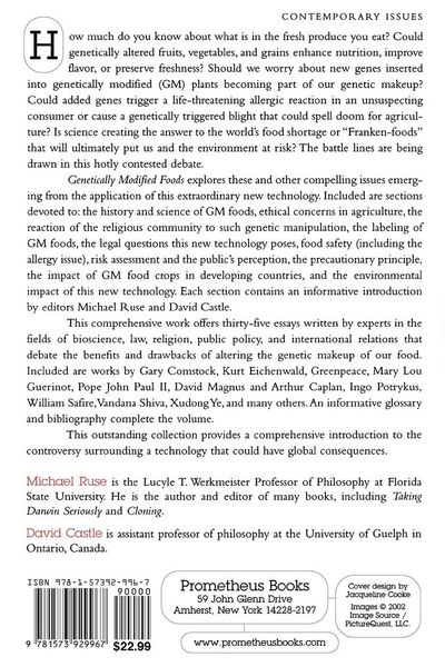 Produktbild: Genetically Modified Foods