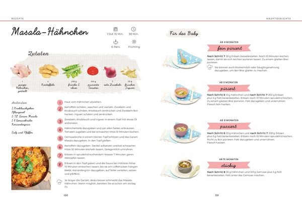 Produktbild: Kochen fürs Baby und die Familie