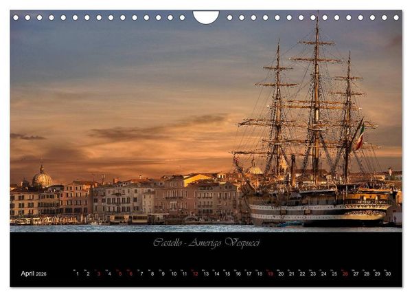 Produktbild: Venedig &ndash; La Serenissima (Wandkalender 2026 DIN A4 quer), CALVENDO Monatskalender