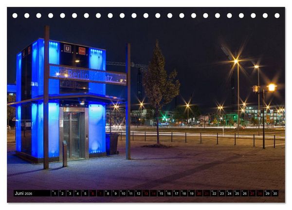 Produktbild: Essen bei Nacht (Tischkalender 2026 DIN A5 quer), CALVENDO Monatskalender