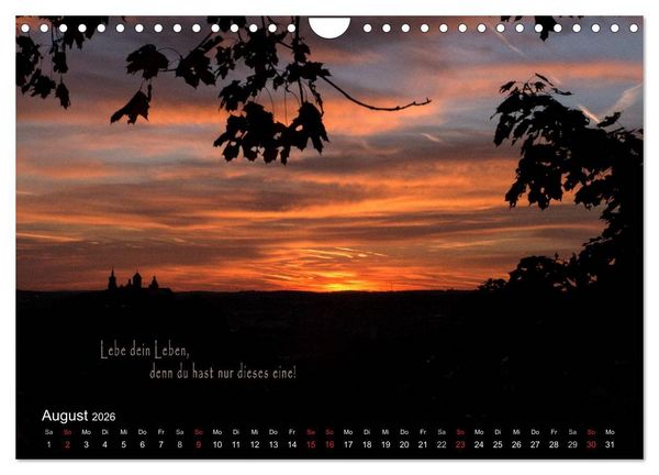 Produktbild: wundersch&ouml;ne Lichtmomente (Wandkalender 2026 DIN A4 quer), CALVENDO Monatskalender