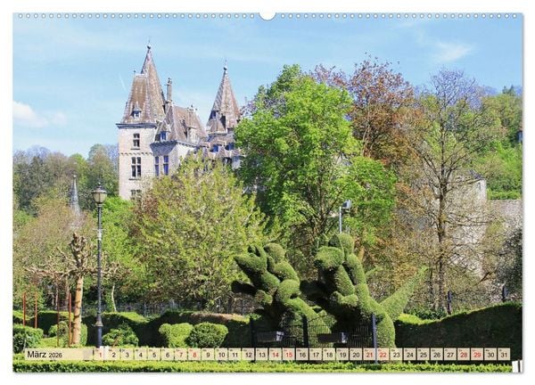 Produktbild: Unterwegs in den belgischen Ardennen (hochwertiger Premium Wandkalender 2026 DIN A2 quer), Kunstdruck in Hochglanz