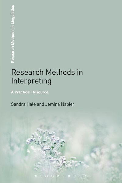 Produktbild: Research Methods in Interpreting