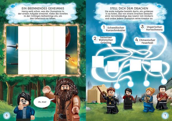 Produktbild: LEGO&reg; Harry Potter&trade; &ndash; Stickerabenteuer, Das trimagische Turnier