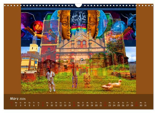 Produktbild: Seelen Bilder (Wandkalender 2026 DIN A3 quer), CALVENDO Monatskalender