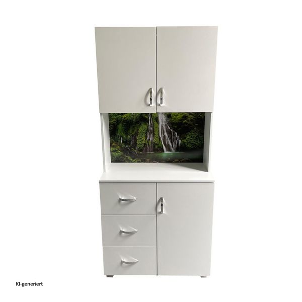 Produktbild: HTI-Living HTI-Living Badschrank Blanca Wellness Motiv Wasserfall