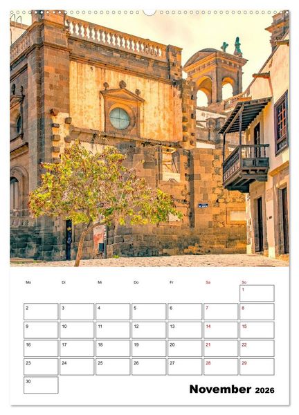 Produktbild: Las Palmas - ein traumhaftes Reiseziel (Wandkalender 2026 DIN A2 hoch), CALVENDO Monatskalender