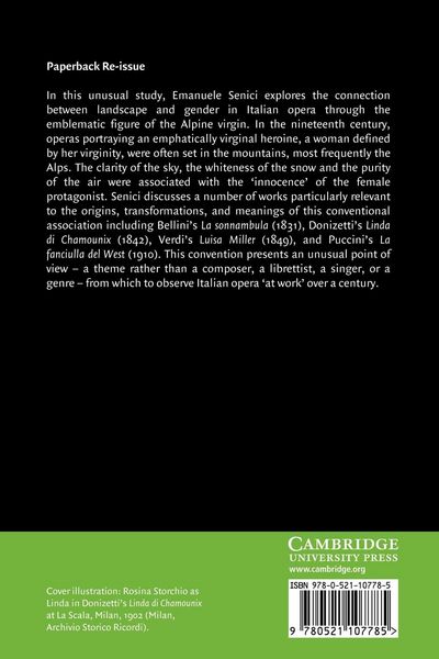 Produktbild: Landscape and Gender in Italian Opera