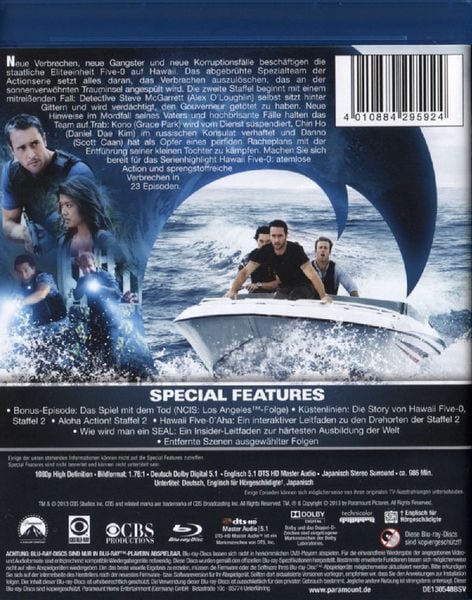 Hawaii Five-0 - Season 2 [5 BRs]