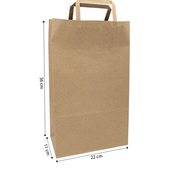 Produktbild: Idena Papiert&uuml;te braun 25x32x11cm braun