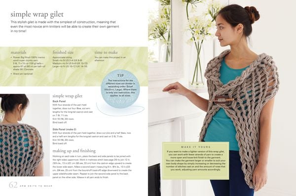Produktbild: No-Needle Knits: Includes 35 Patterns