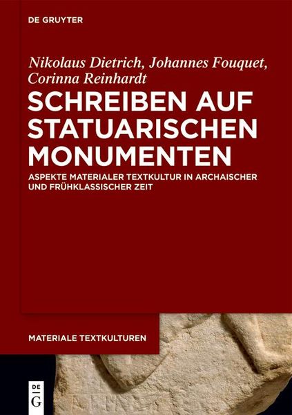 Produktbild: Schreiben auf statuarischen Monumenten