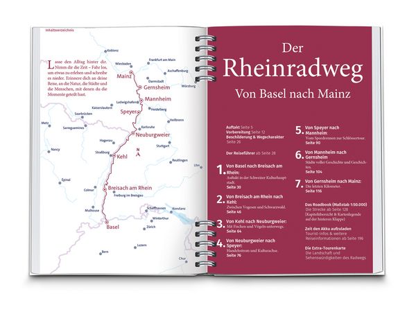 Produktbild: KOMPASS Radreisef&uuml;hrer Rheinradweg