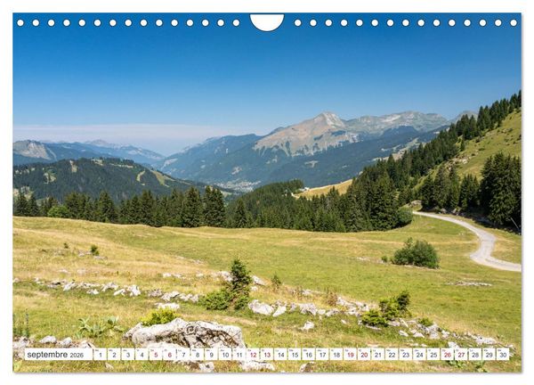 Produktbild: Les Portes du Soleil, Haute-Savoie (Calendrier mural 2026 DIN A4 vertical), CALVENDO calendrier mensuel